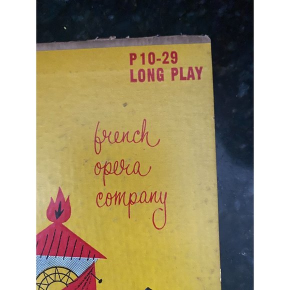 Carmen Operatic Highlights, Vintage 10" 33 1/3 RPM Records - Picture 2 of 9